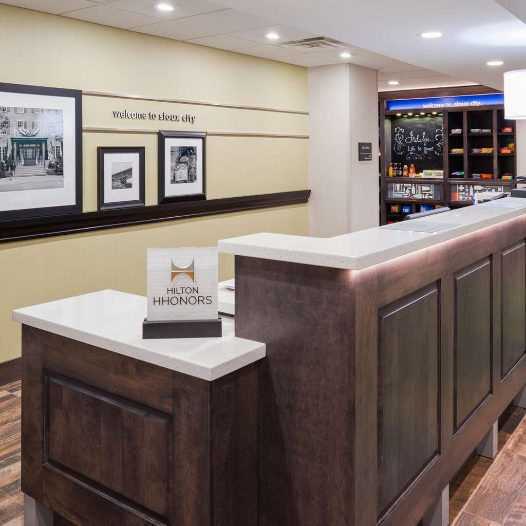Hampton Inn & Suites Sioux City South, Ia Interior foto